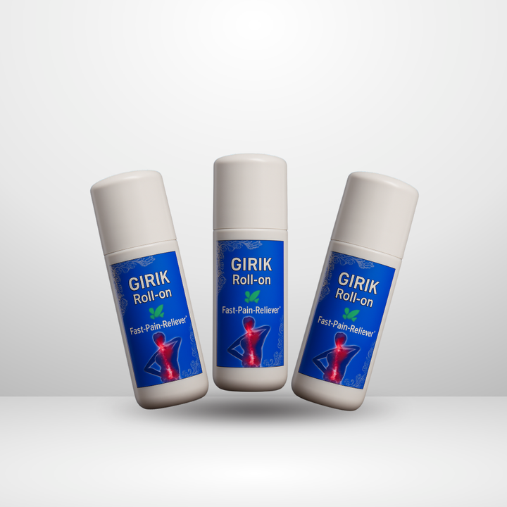 Girik Roll-On Fast Pain-Reliever | Instant Relief for Aches & Joint Pain | Ayurvedic Roll-On