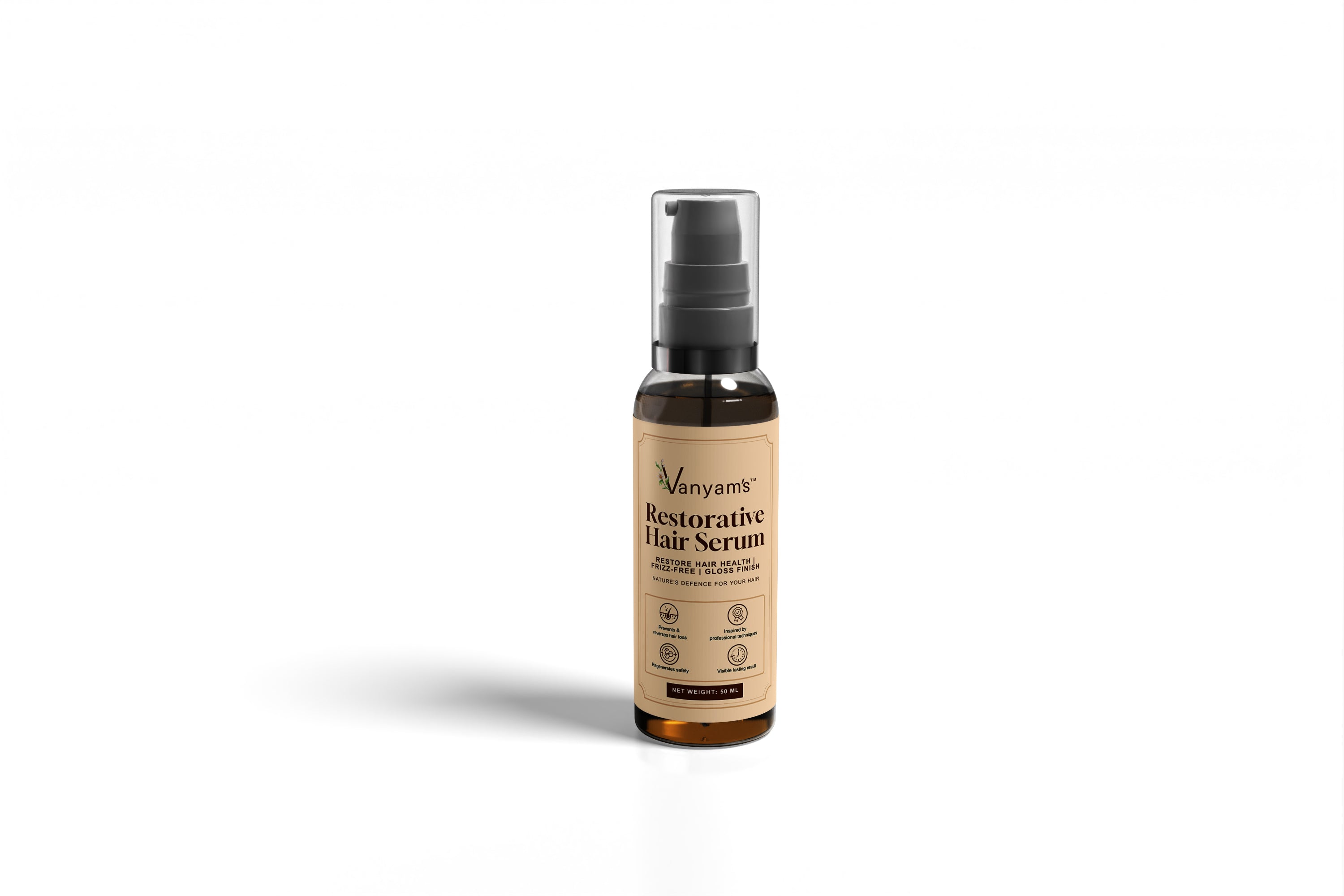 Vanyam Complete Hair Care Ritual Kit | Ayurvedic 5-Step Inside-Out Care for Strong & Healthy Hair